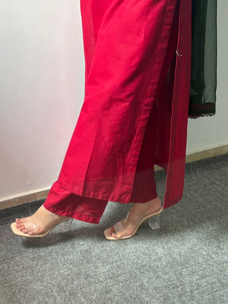Crimson Allure 3PC Stitched